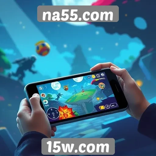 Desempenho de jogos em na55.com em dispositivos móveis